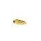 vintage Gouden ring met robijn en diamant 18 krt