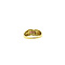 vintage Gouden ring met robijn en diamant 18 krt