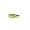 vintage Gold art deco ring with sapphire and diamond 12 krt