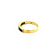 vintage Gold ring with sapphire 18 krt