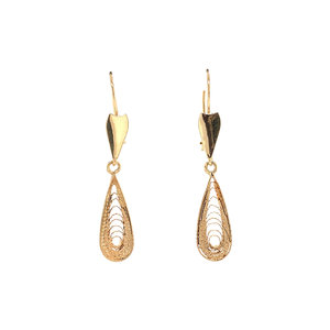 Gold earrings 14 krt