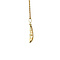vintage Gold pendant with pearl 14 krt