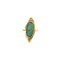 vintage Gold ring with turquoise 14 krt