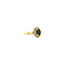 vintage Gold ring with sapphire and diamond 14 crt