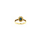 vintage Gold ring with sapphire and diamond 14 crt