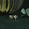 vintage Ring with sapphire 12 krt