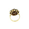 vintage Entourage ring with garnet 9 crt