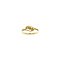 vintage Gold ring with garnet 14 crt