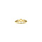 vintage Gold ring with zirconia 14 krt