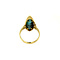 vintage Gouden ring met turkoois 18 krt