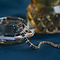 vintage Gold bracelet with sapphire and zirconia 19.5 cm 14 crt