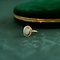 vintage Rose gold ring with opal 18 krt