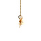 vintage Gold pendant with pearl 14 krt