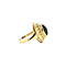 vintage Gouden ring met granaat 14 krt