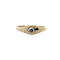 vintage Antique gold ring with rose diamond 14 krt