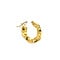 vintage Gold rotating earrings 18 krt