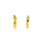 vintage Gold rotating earrings 18 krt