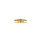 vintage Gold ring with sapphire and diamond 18 crt