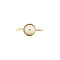 vintage Gold ring with pearl 14 krt