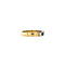 vintage Gold ring with emerald and diamond 18 crt