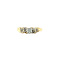 vintage Bicolour ring with diamond 10 crt