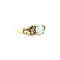 vintage Ring with opal and diamond 9 crt