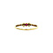 vintage Gold ring with ruby and diamond 14 crt