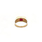 vintage Men's ring with synthetic ruby 10 krt