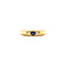 vintage Gold ring with sapphire 14 crt