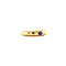 vintage Gold ring with sapphire 14 crt