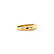 vintage Gold ring with sapphire 14 crt