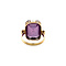 vintage Ring with alexandrite 12 krt