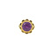 vintage Gold ring with alexandrite 18 krt