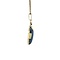 vintage Gold pendant with hematite 14 krt