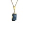 vintage Gold pendant with hematite 14 krt