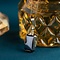 vintage Gold pendant with hematite 14 krt
