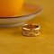 vintage Gouden sterrenbeeld ring 18 krt