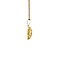 vintage Gold pendant with diamond 14 krt