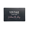 vintage Gift card €75, -