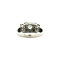 vintage Witgouden ring met diamant 18 krt