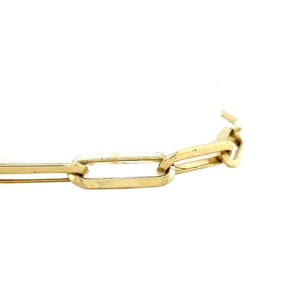 vintage Gouden closed for ever armband 20 cm 14 krt