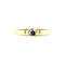vintage Gold ring with sapphire 14 crt