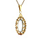 vintage Gold pendant with topaz 14 crt