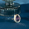 vintage Gold ring with amethyst 14 crt