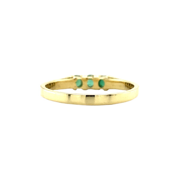 vintage Katharine ring 14 crt - Emerald