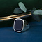 vintage Gold signet ring with onyx 14 krt