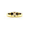vintage Gouden ring met diamant 18 krt