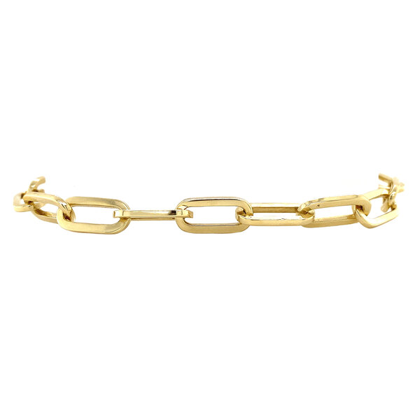 vintage Gold forever closed bracelet 20.5 cm 14 krt