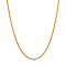 vintage Gold necklace cord 42.5 cm 14 krt