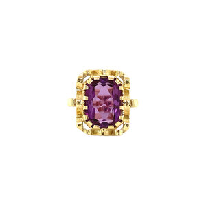 Queen's ring 14 krt - Lavender Love